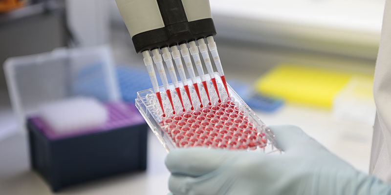 Scientific equipment used in the fight against cancer
